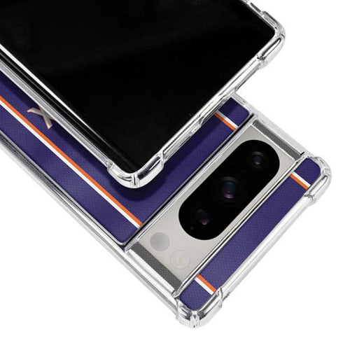 NBA Phoenix Suns Jersey Google Pixel 8 Pro Clear Case